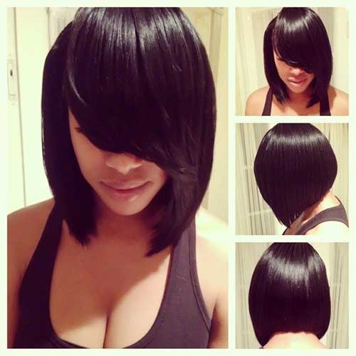 Long Layered Bob Haircuts For Black Women