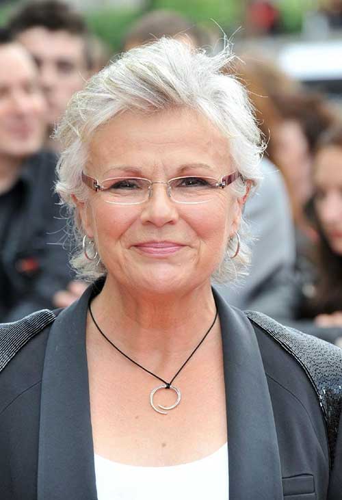 Celeb Short Hairstyles for Women Over 60