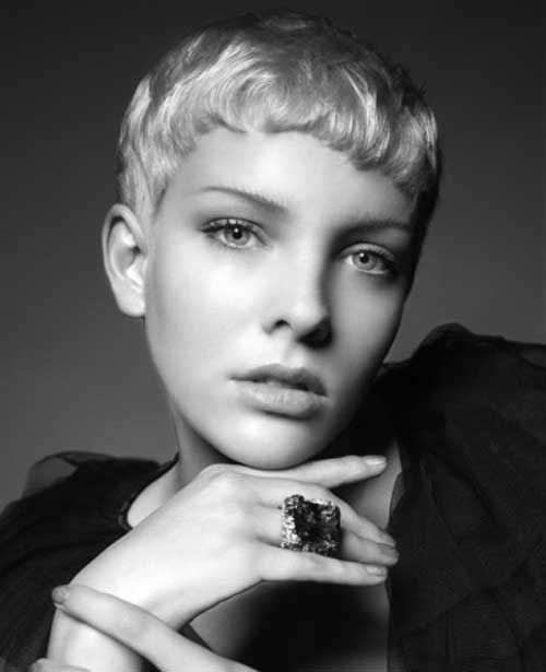 Chic Short Hair Style Chic Super Short Hair Styles