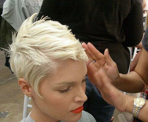 Blonde Pixie Cut Blonde Pixie Haircut 2015