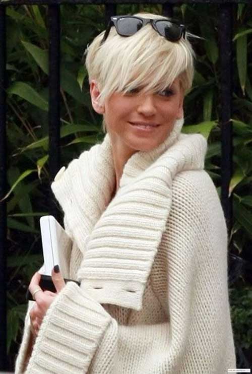 Platinum Short Simple Pixie Platinum Messy Simple Trendy Pixies