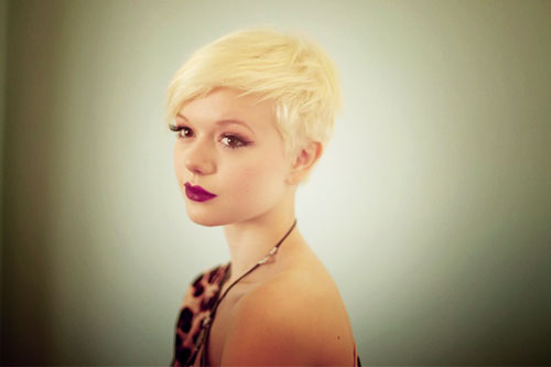Pictures Of Blonde Pixie Cuts