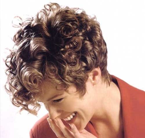 Short Pixie Haircuts for Curly Hair