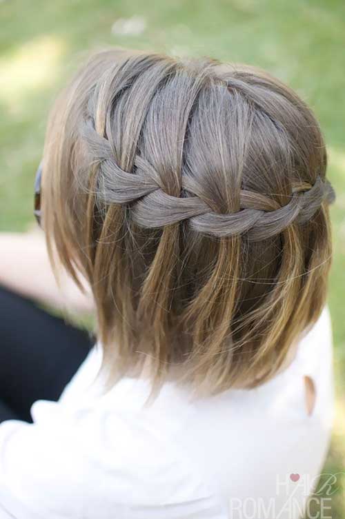 30 Cute And Easy Hairstyles for Short Hair-25