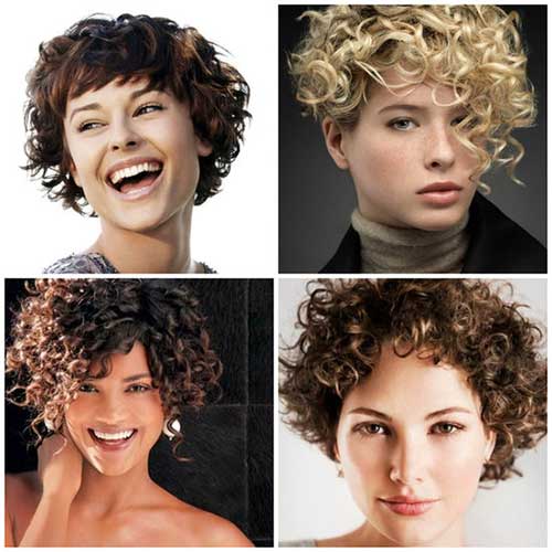 Different Haircuts for Short Curly Hair