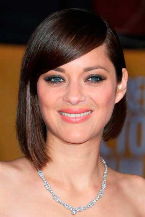 Marion Cotillard Short Bob Hair Sleek Bob Hair Style