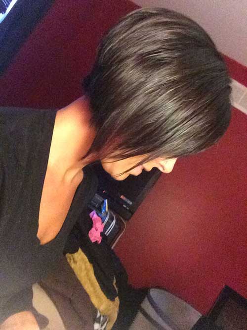 Brown Chin Lenght Bob Hairstyles