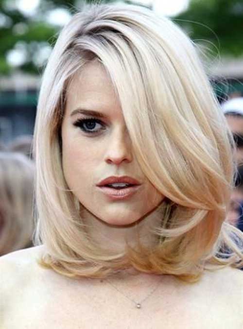Alice Eve Hairstyle Layers