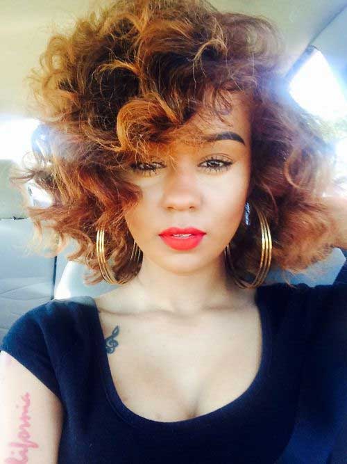 Kinky Curly Natural Hairstyle