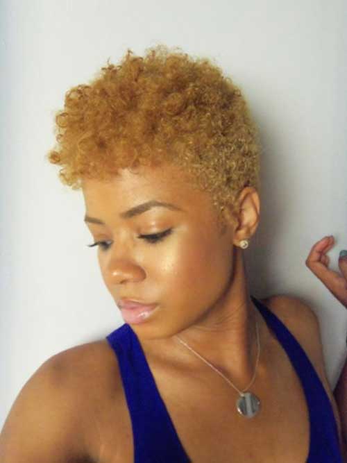 Cute Tapered Natural Hairstyles for Black Girls with Short Hair