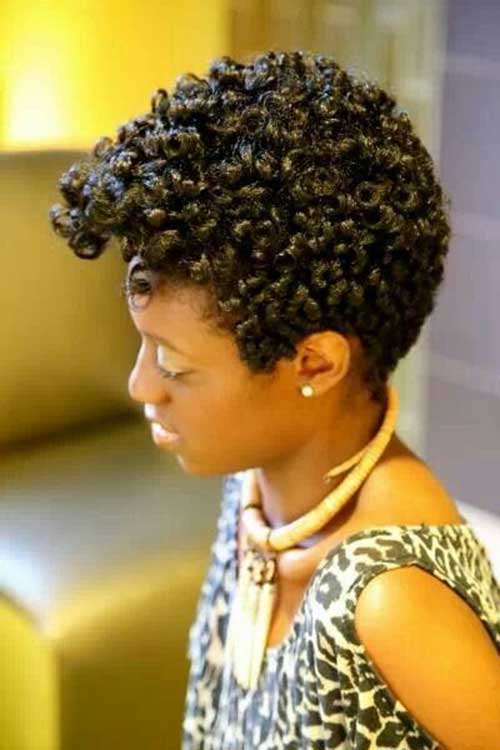 Cute Natural Short Haircuts for Black Women