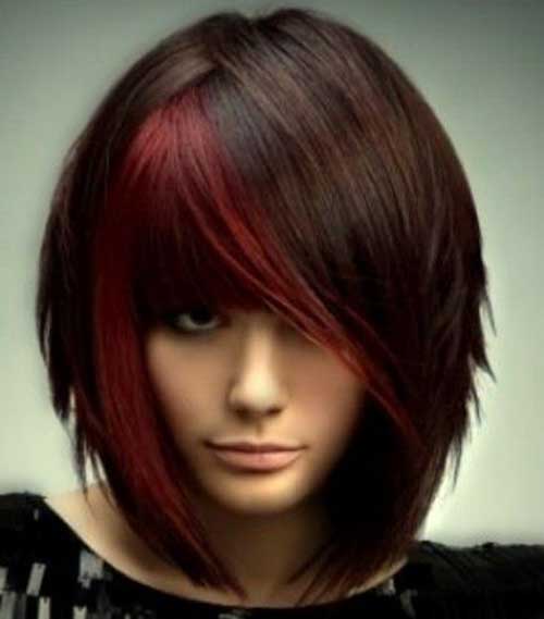 Dark Red Black Hair Color Trends