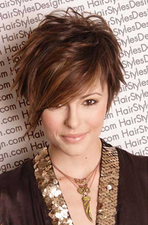 Messy Layers for Short Pixiecut