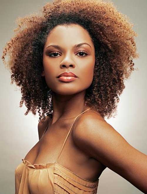 Natural Hair Inspirations for Round Faces