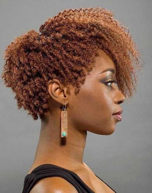 Natural Cute Hairstyles for Black Girls with Short Hair