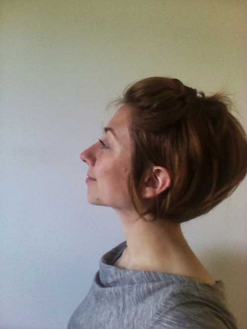 Grow Out Pinned Pixie Cut