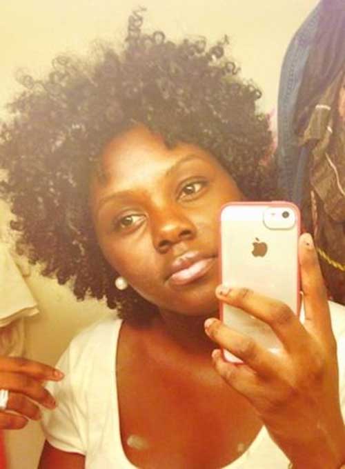 Cutest Natural Afro Hairstyles for Girls 2015