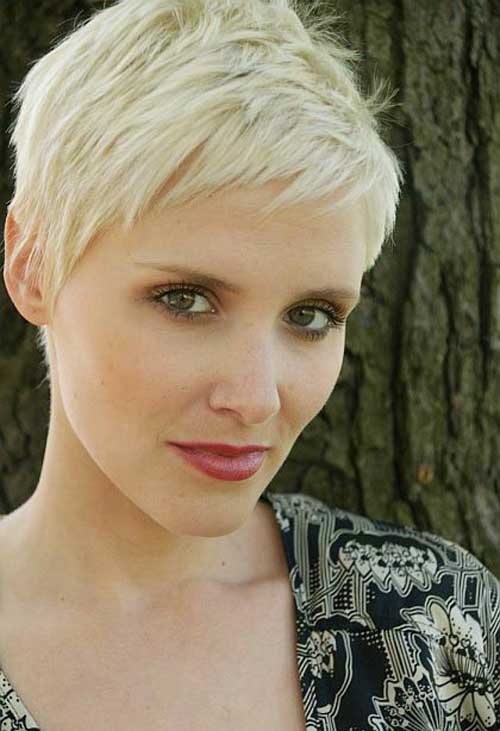 Casual Blonde Pixie Cut for Girls
