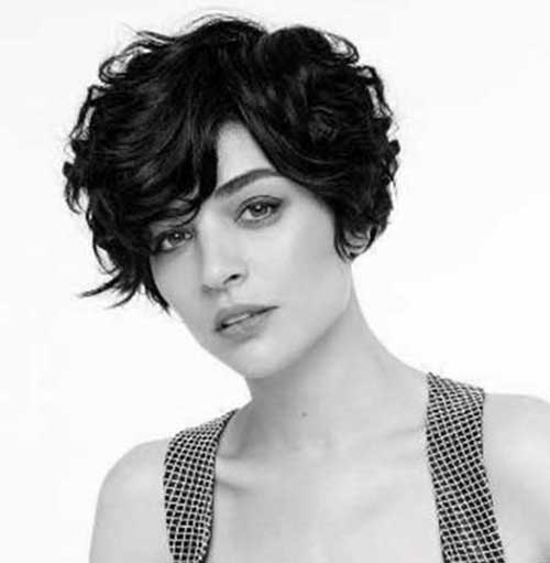 Very Short Curly Hairstyles 2015