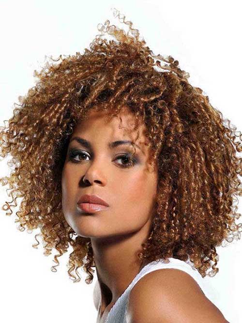Short Curly Weave Hairstyles for Black Women