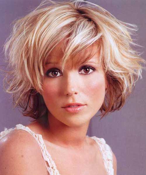 11. Short Hairstyle for Thick Hair Short Hairstyles for Thick Hair-11