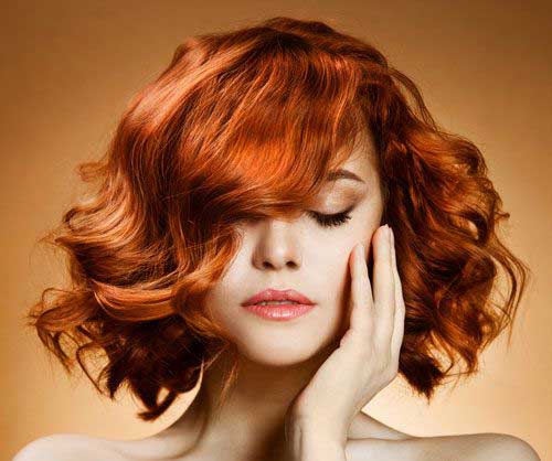 Hairstyles for Short Curly Hair-14