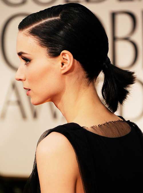 Ponytail Hairstyles for Short Hair-7