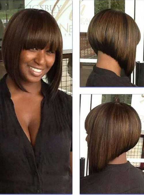 8. Short Haircut with Bangs Short Haircuts with Bangs-8