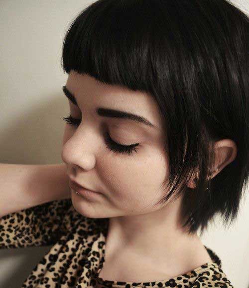 Short Hair Cut with Bangs Short Hair with Bangs