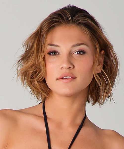 short hairstyles for thick wavy hair | the best short