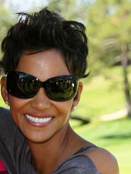 Cute Short Hairstyles for Black Women-11