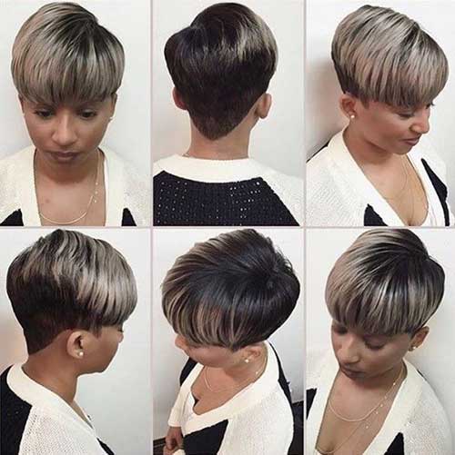 13. Cute Short Hairstyle for Black Women Cute Short Hairstyles for Black Women-13