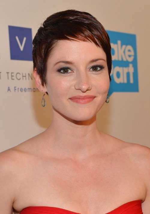 14.Short Haircut for Thin Straight Hair Short Haircuts for Thin Straight Hair-14