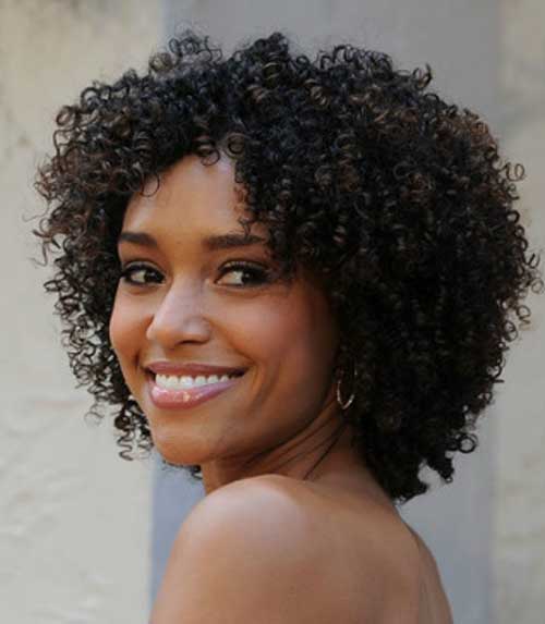 Cute Short Hairstyles for Black Women-15