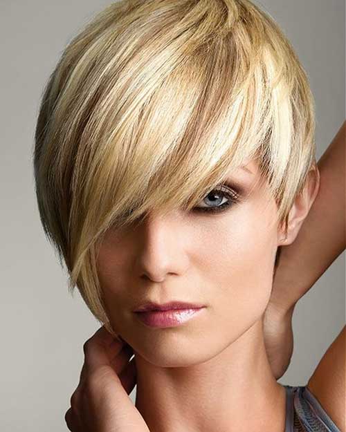 8.Short Haircut for Thin Straight Hair Short Haircuts for Thin Straight Hair-8
