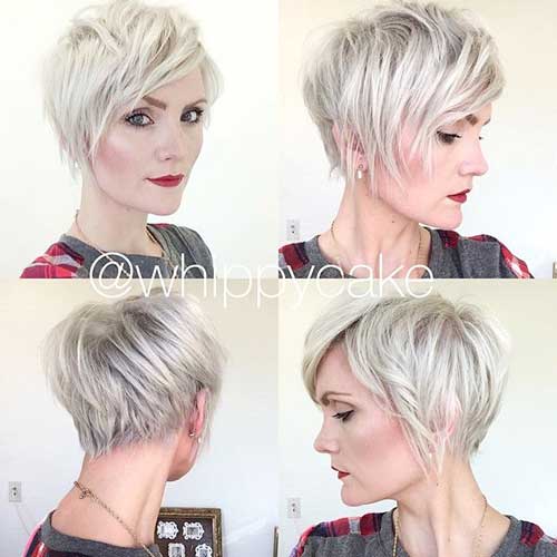 Blonde Short Haircuts with Layers