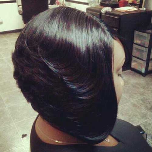 Feathered Bob Hairstyles Black Women