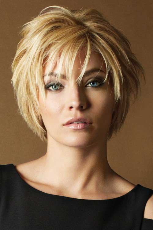 Casual Layered Hairstyles for Short Hair Idea