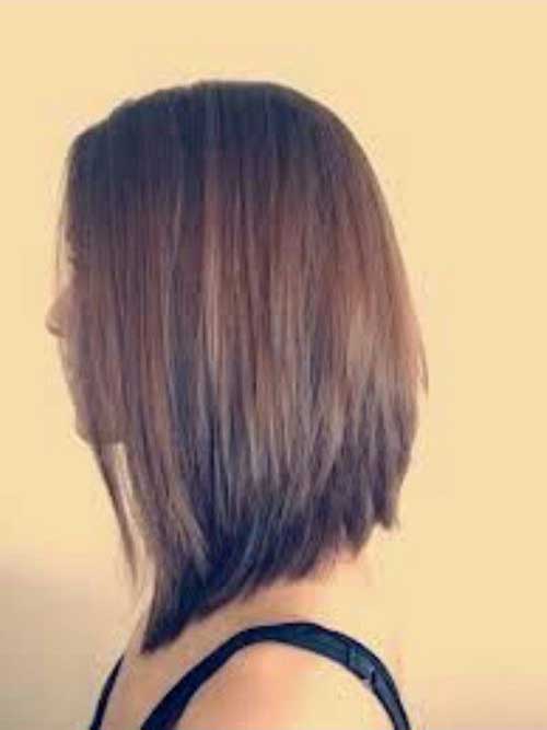 Long Inverted Straight Bob Hairstyles