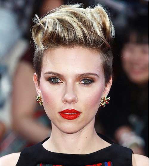 Scarlett Johansson Short Pixie