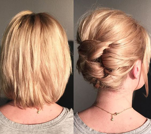 Easy Hairstyles For Short Hair-15