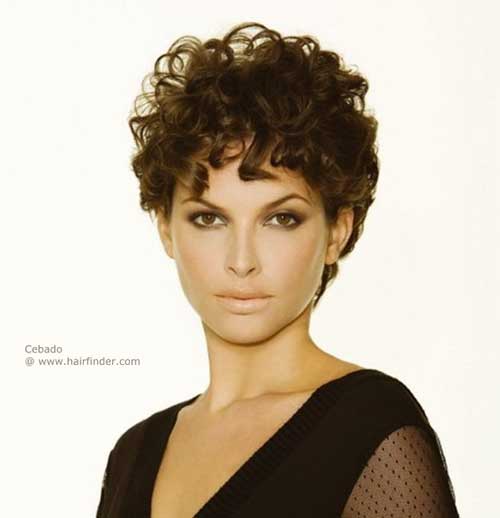Short Curly Hairstyles for Women-7