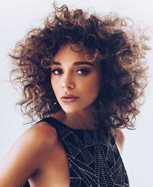 Short Hairstyles for Curly Hair-13