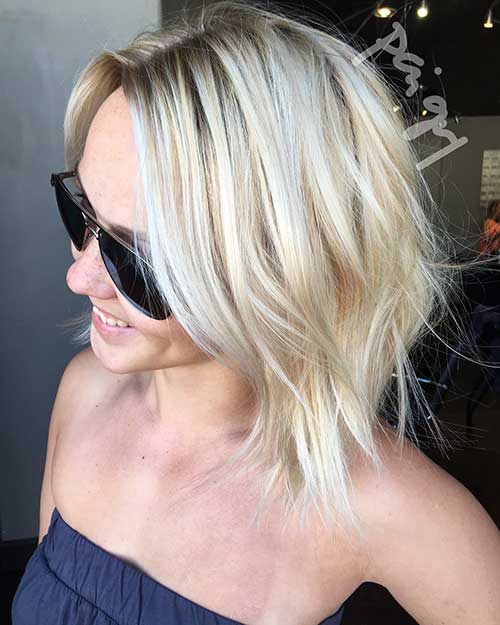 Short Blonde Hair 2017 - 13