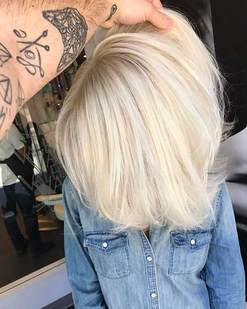 New Short Blonde Hair - 14