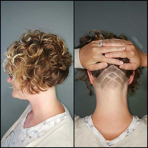 New Short Curly Hairstyles for Women - 14