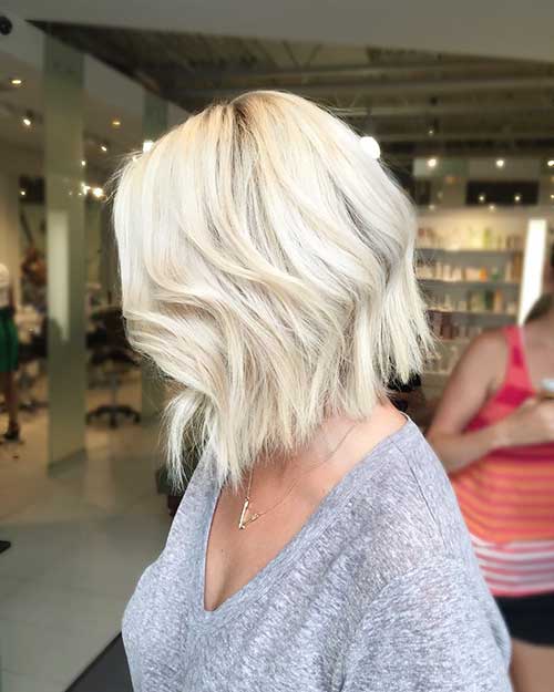 Short Blonde Hair - 16