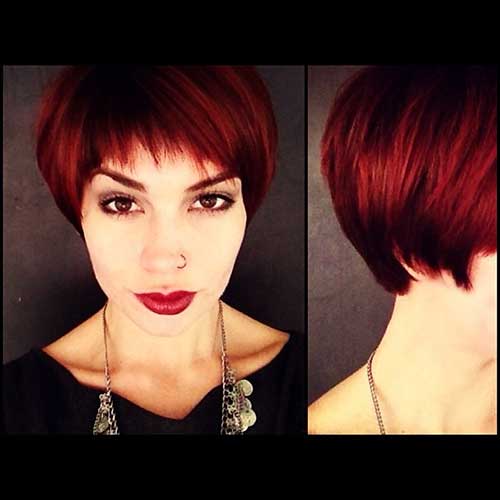 Short Red Hairstyles - 16