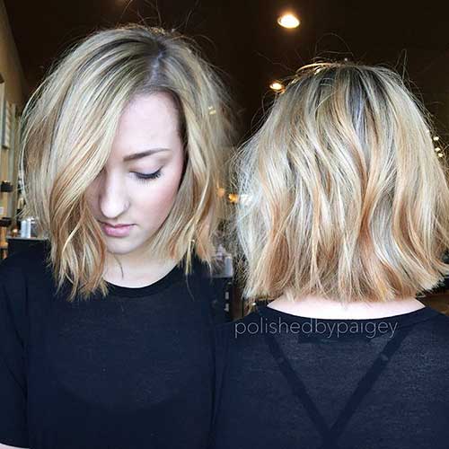 Short Blonde Hair - 18