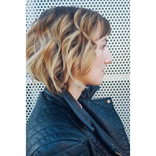 21-Short Cuts for Curly Hairstyle Short Hair - 21